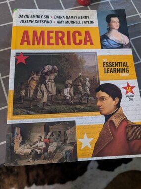 America the essential learning edition 4th ed. Volume one by David e. Shi